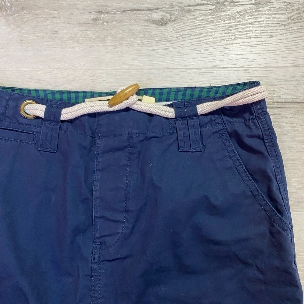 Daughters of the Liberation Anthropologie Navy Skirt With Rope Accent, Size 4